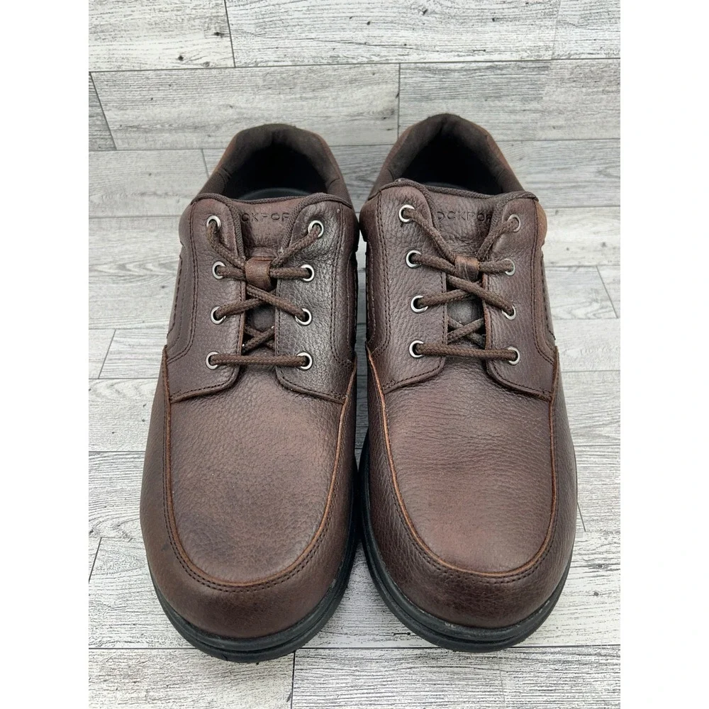 Rockport Northfield Mens Brown Leather‎ Oxford Shoes CG8972 Size 11.5 M